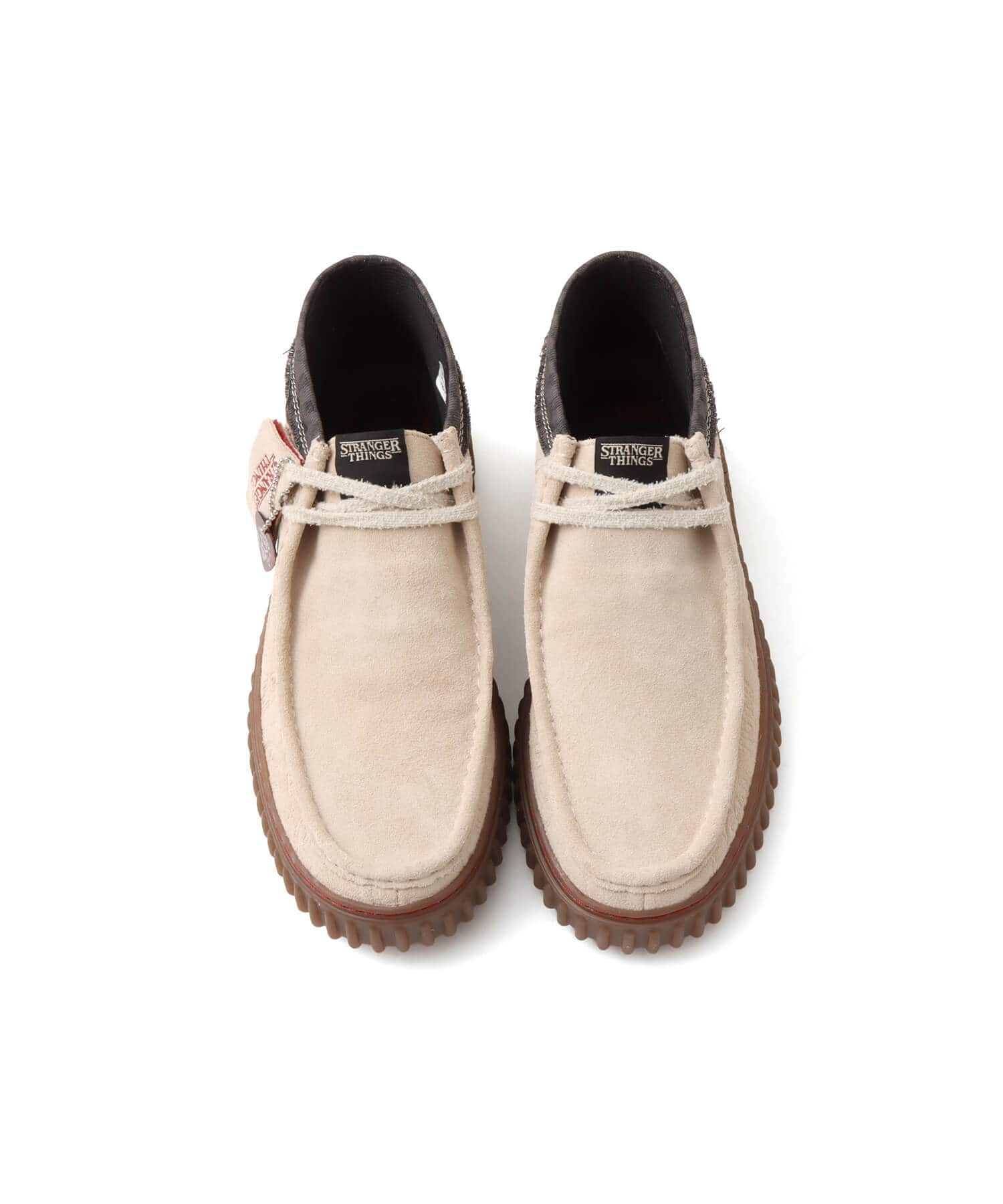 CLARKS Torhill Hi x Stranger Things Off Whiteの画像