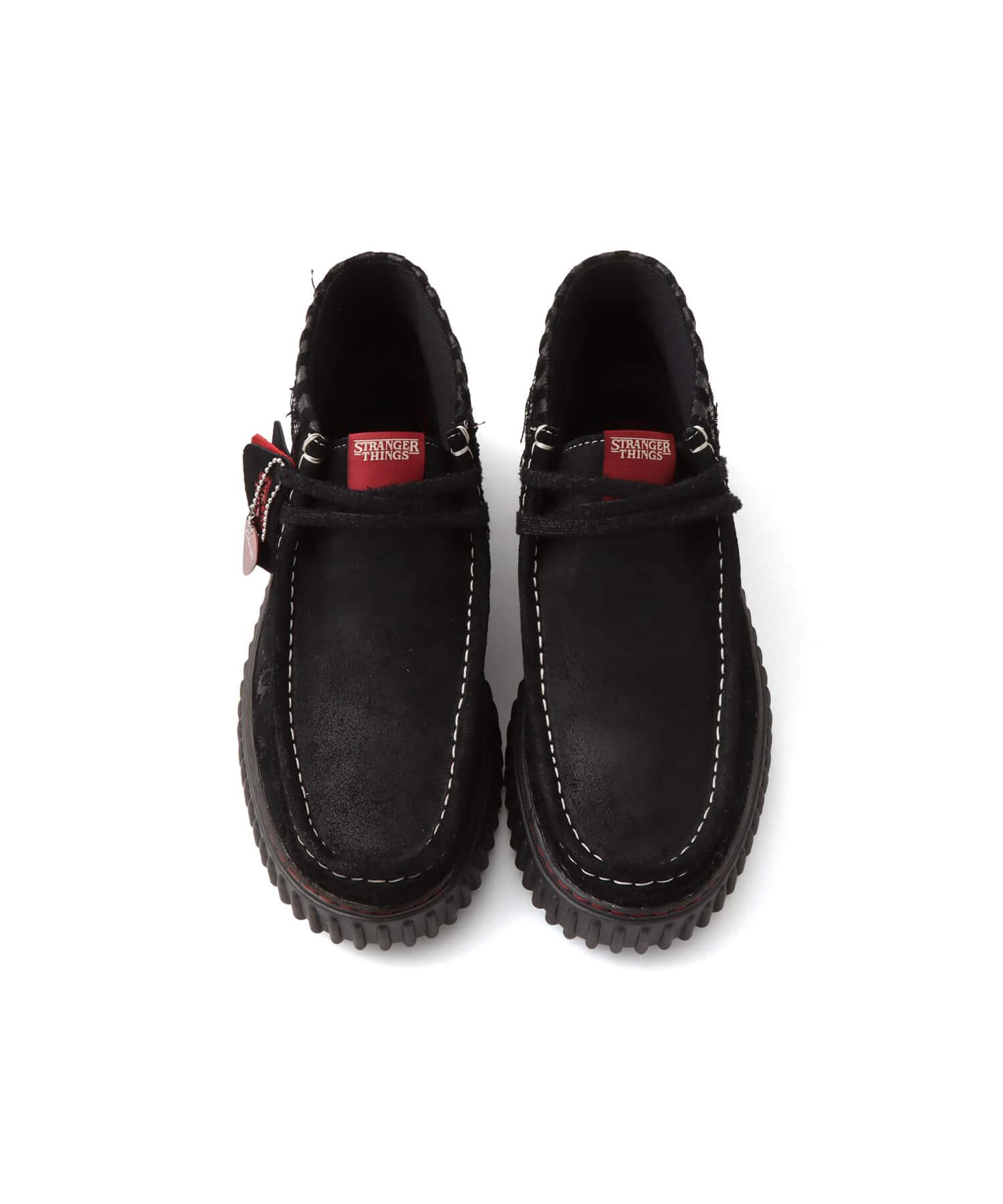 CLARKS Torhill Hi x Stranger Things Blackの画像
