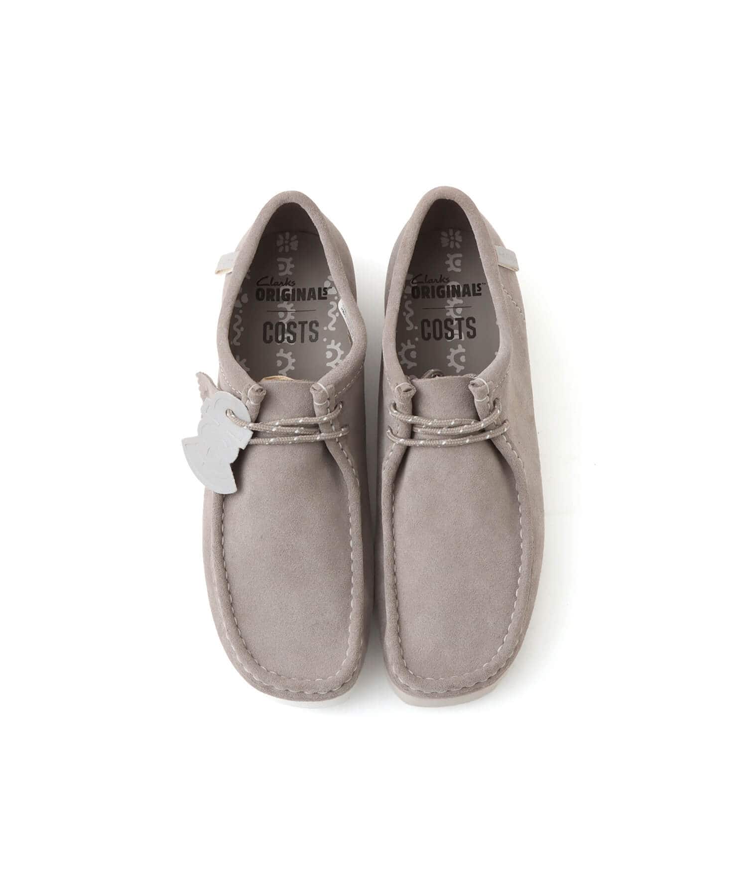 CLARKS Wallabee Grey Suedeの画像