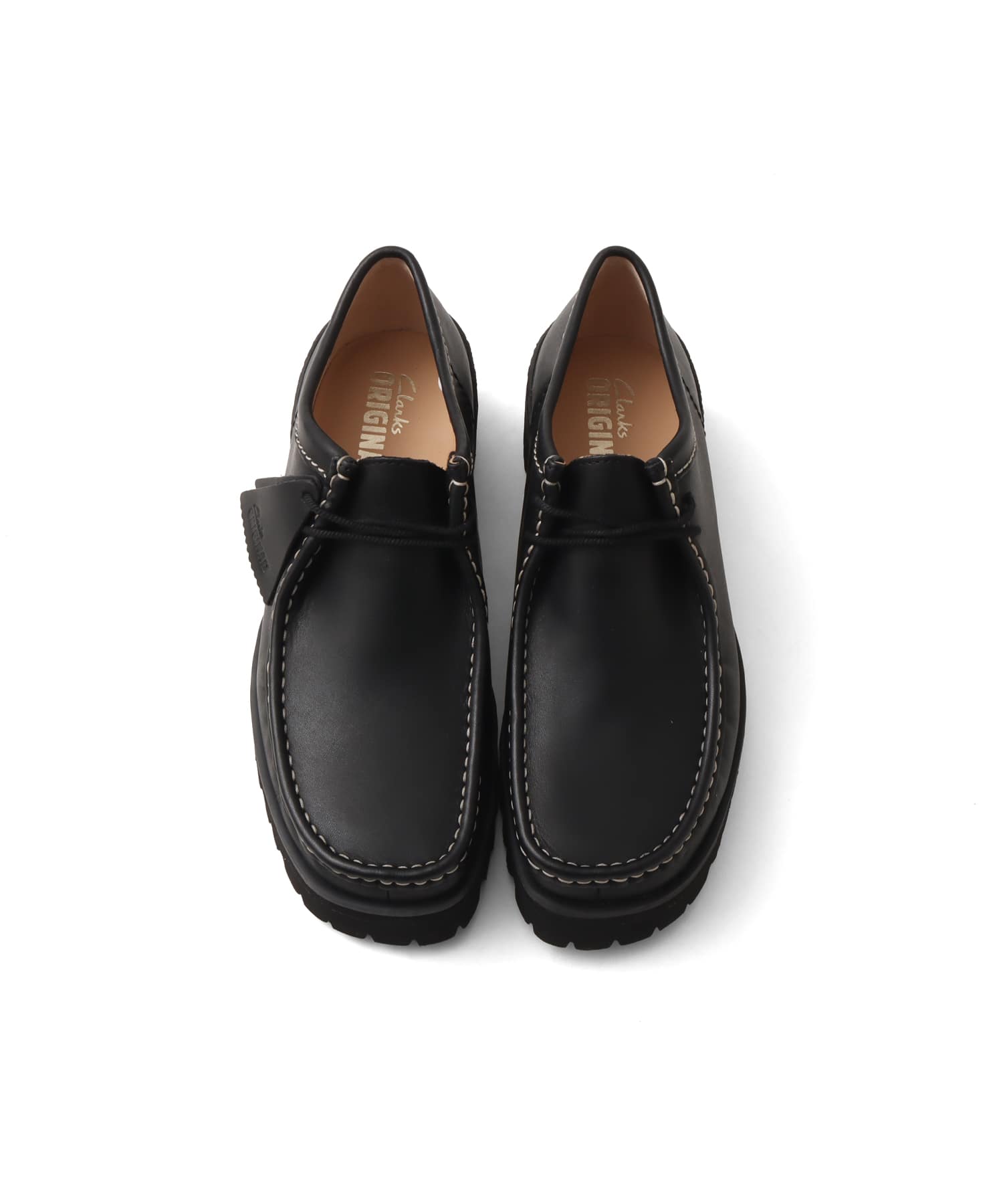 Clarks Walla Yukoner Black Leatherの画像