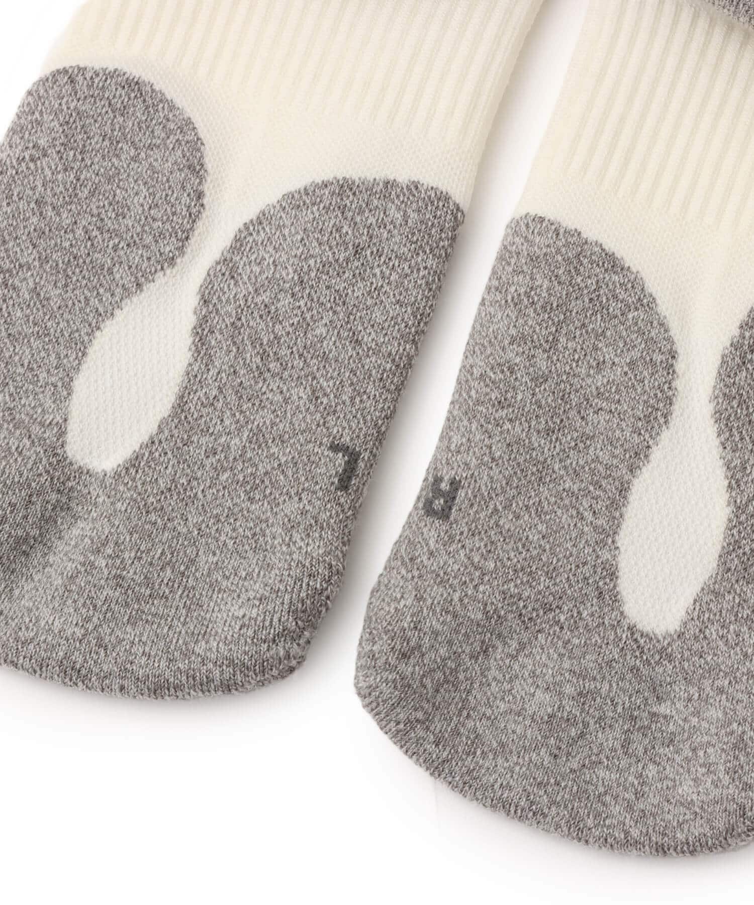 On Merino Sock PAF 1 U Ivory | Glacierの画像