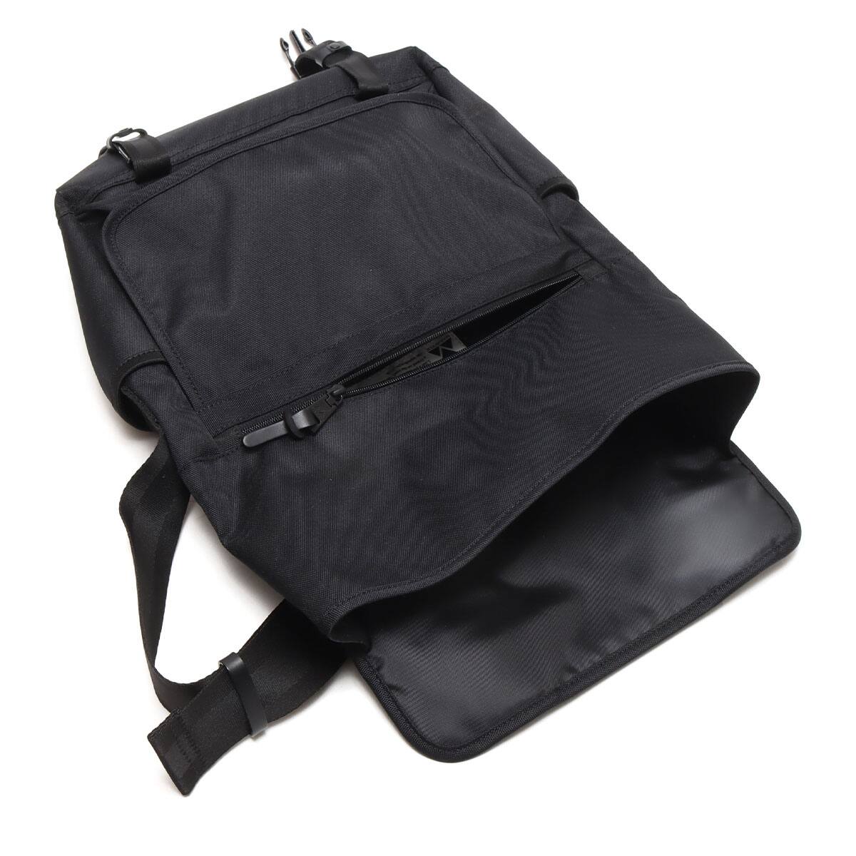 MAKAVELIC GARAGE MESSENGER BAG BLACK 22SP-I