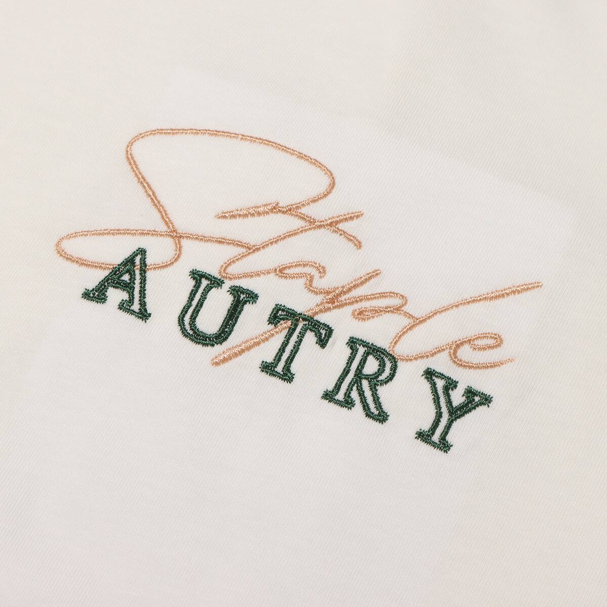 AUTRY T-SHIRT STAPLE MAN WHITE 23FA-I