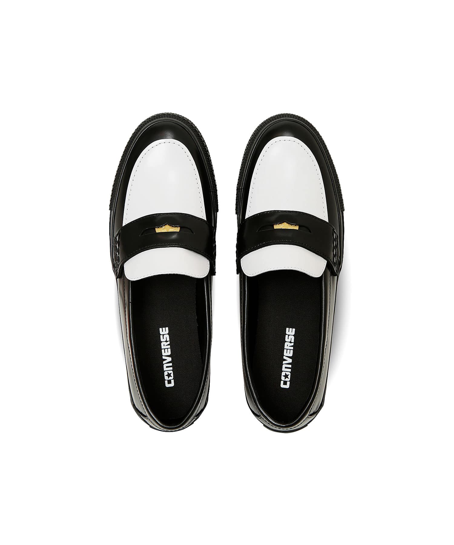 CONVERSE ALL STAR COINLOAFER BLACK/WHITEの画像