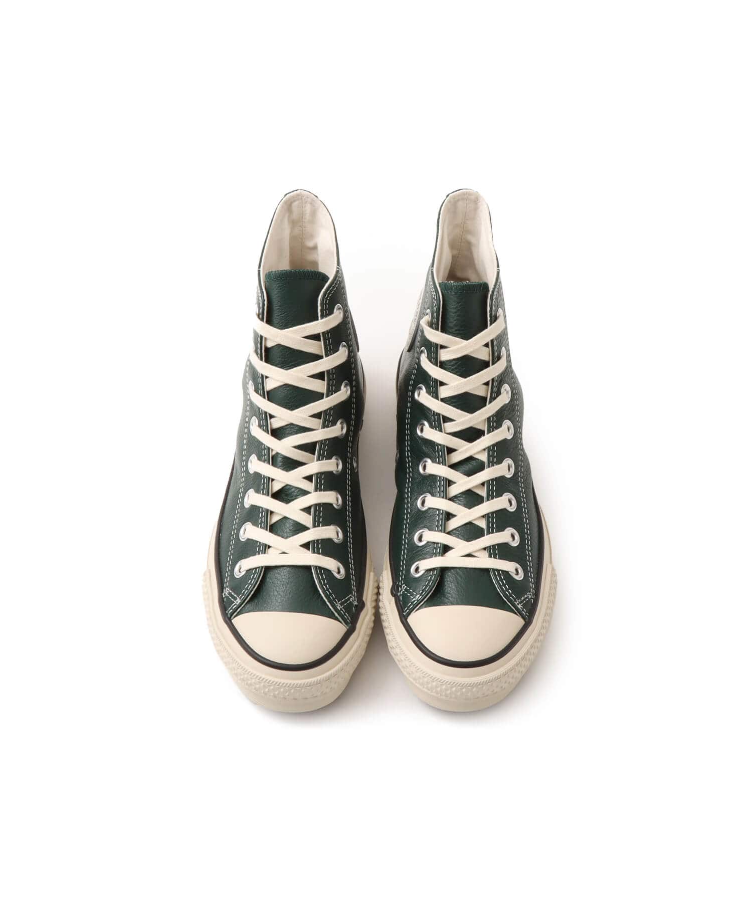 CONVERSE LEATHER ALL STAR J HI DEEP GREENの画像