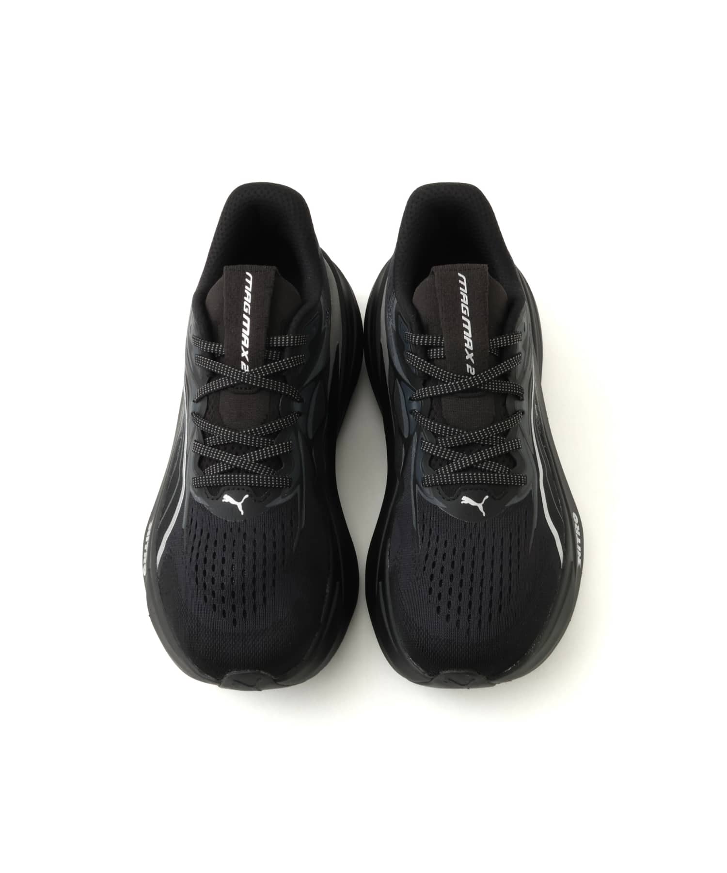PUMA MAGMAX NITRO 2 BRIGHTSTRIDE PUMA BLACK-PUMA SILVERの画像