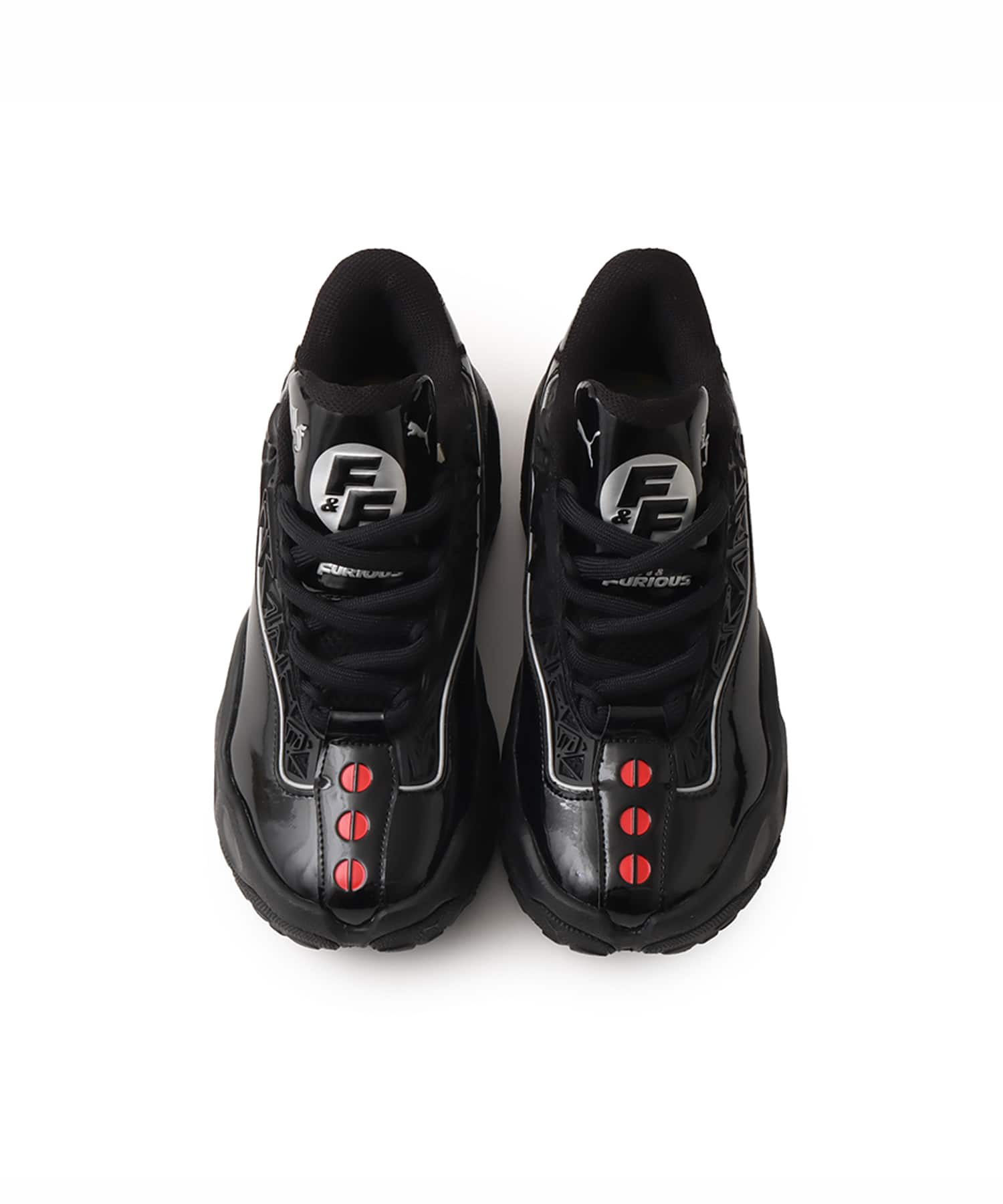 PUMA La France RNR Fast & Furious Charger PUMA BLACK-BRIGHT MANGO YELLの画像