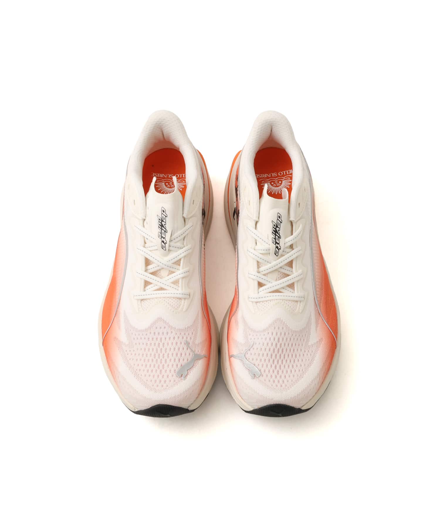 PUMA X HELLO SUNRISE DEVIATE NITRO PURE WARM WHITE-MAPLE SYRUP-PUMAの画像