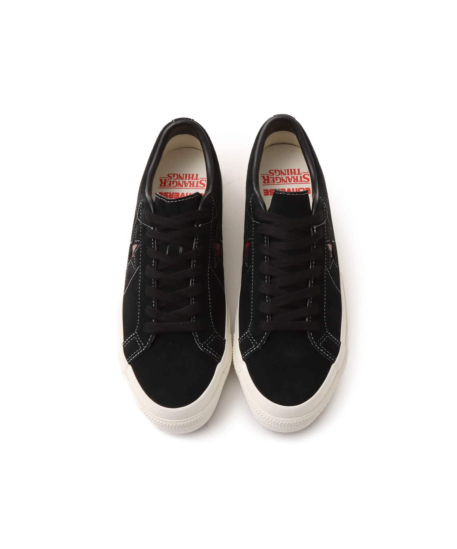 CONVERSE ONE STAR SUEDE / STRANGER THINGS 5 BLACKの画像