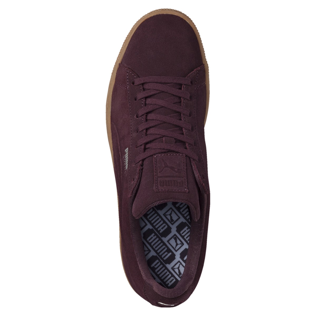 PUMA SUEDE CLASSIC DEBOSSED WINETASTING/LILAC SNOWの画像