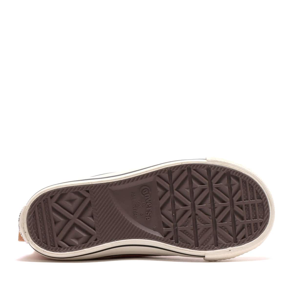 CONVERSE CHILD ALL STAR N GIRAFFESPOT V-1 BROWN 22SS-Iの画像