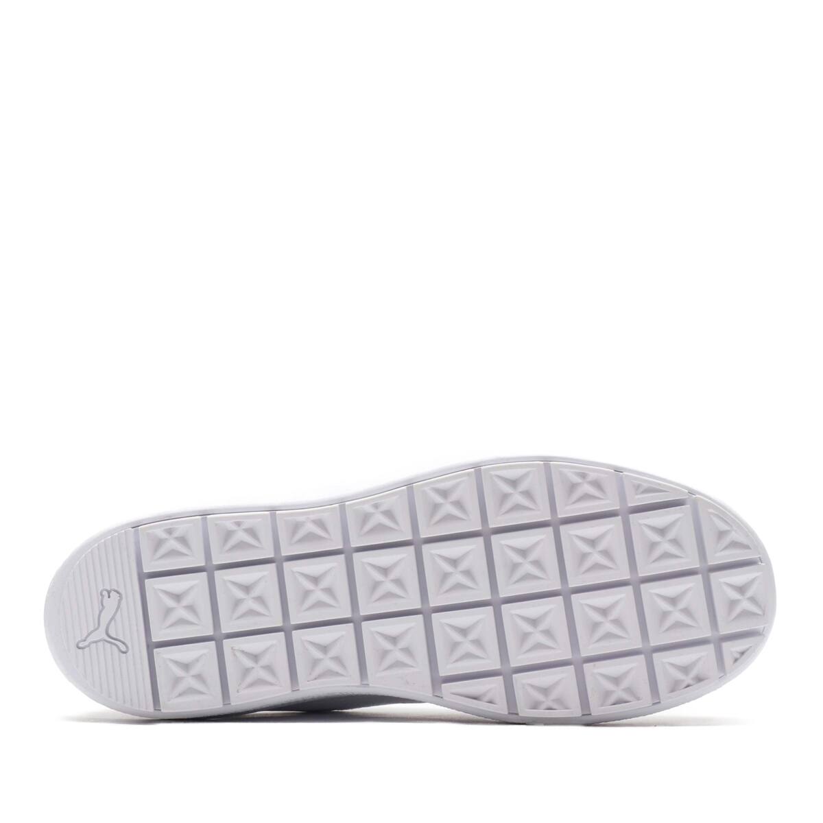 puma trace platform white