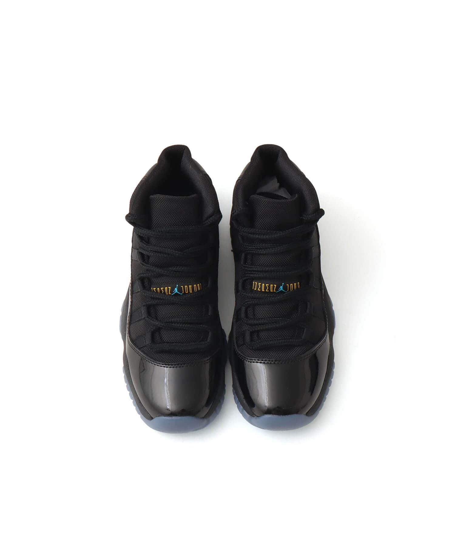 JORDAN BRAND AIR JORDAN 11 RETRO (GS) BLACK/GAMMA BLUE-BLACK-VARSITY MAIZEの画像