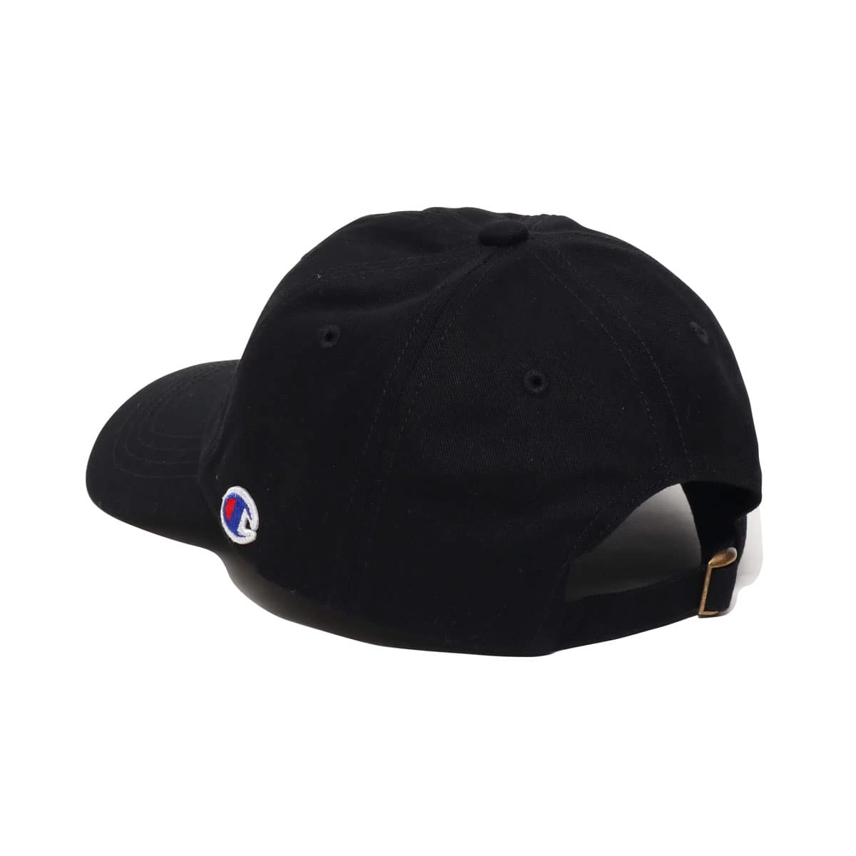CHAMPION ウェーブ ロゴ ツイル ロー キャップ クロ 18FA-Iの画像