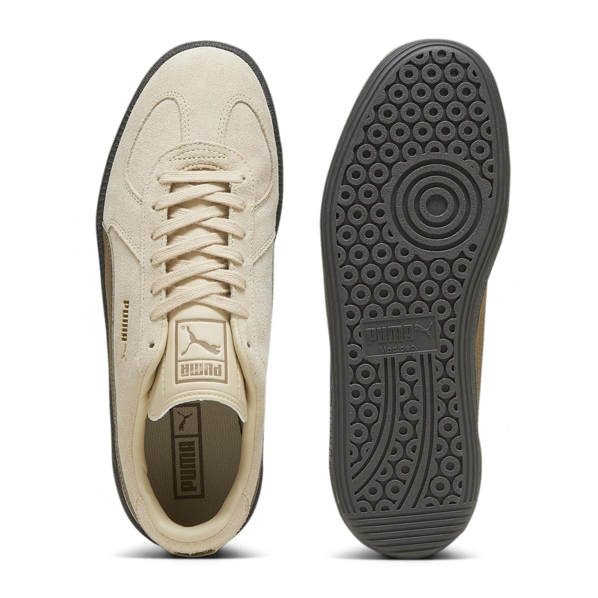 PUMA ARMY TRAINER SUEDE GRANOLACHOCOの画像