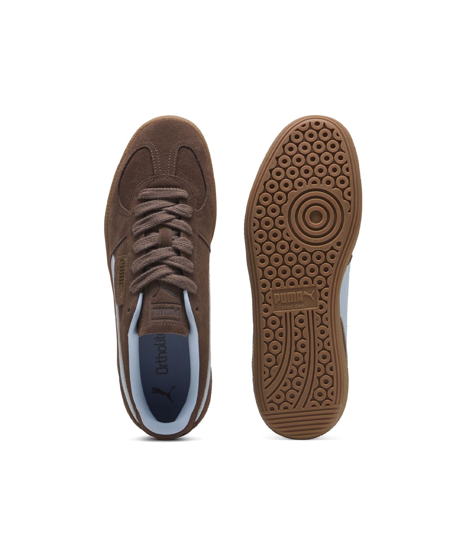 PUMA PALERMO FLAT BRONZE-HAUTE TROPICの画像