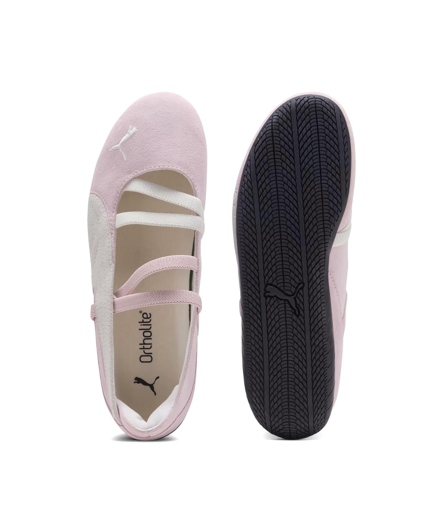 PUMA SPEEDCAT BALLET SD WNS WHISP OF PINK-PUMA WHITE-WARの画像