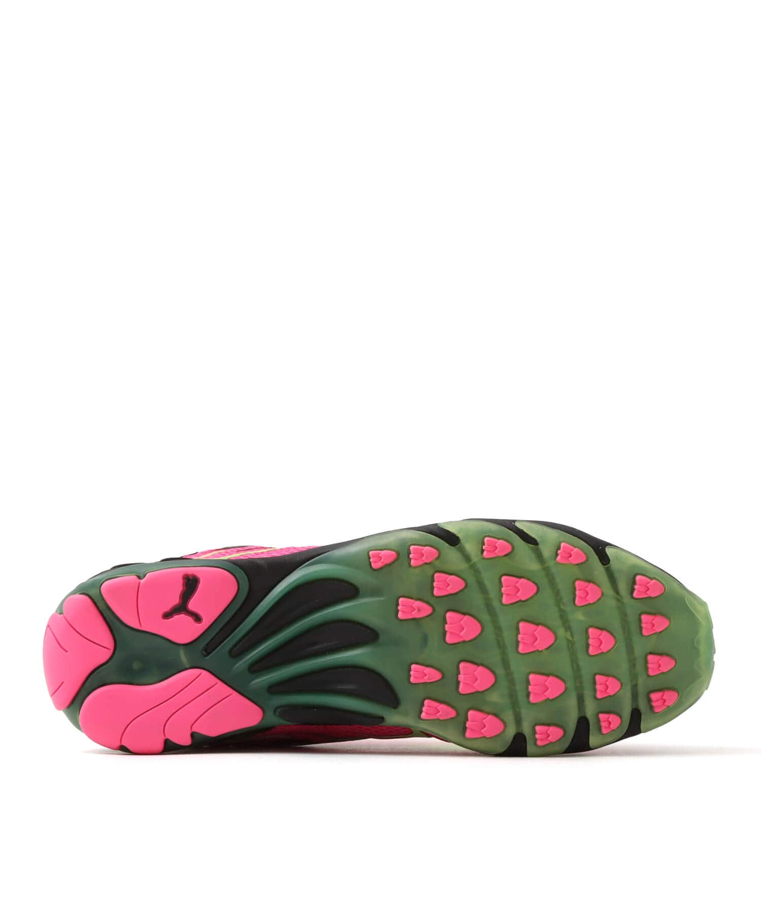 PUMA INHALE FLURO PINK PES-GREEN GLAREの画像