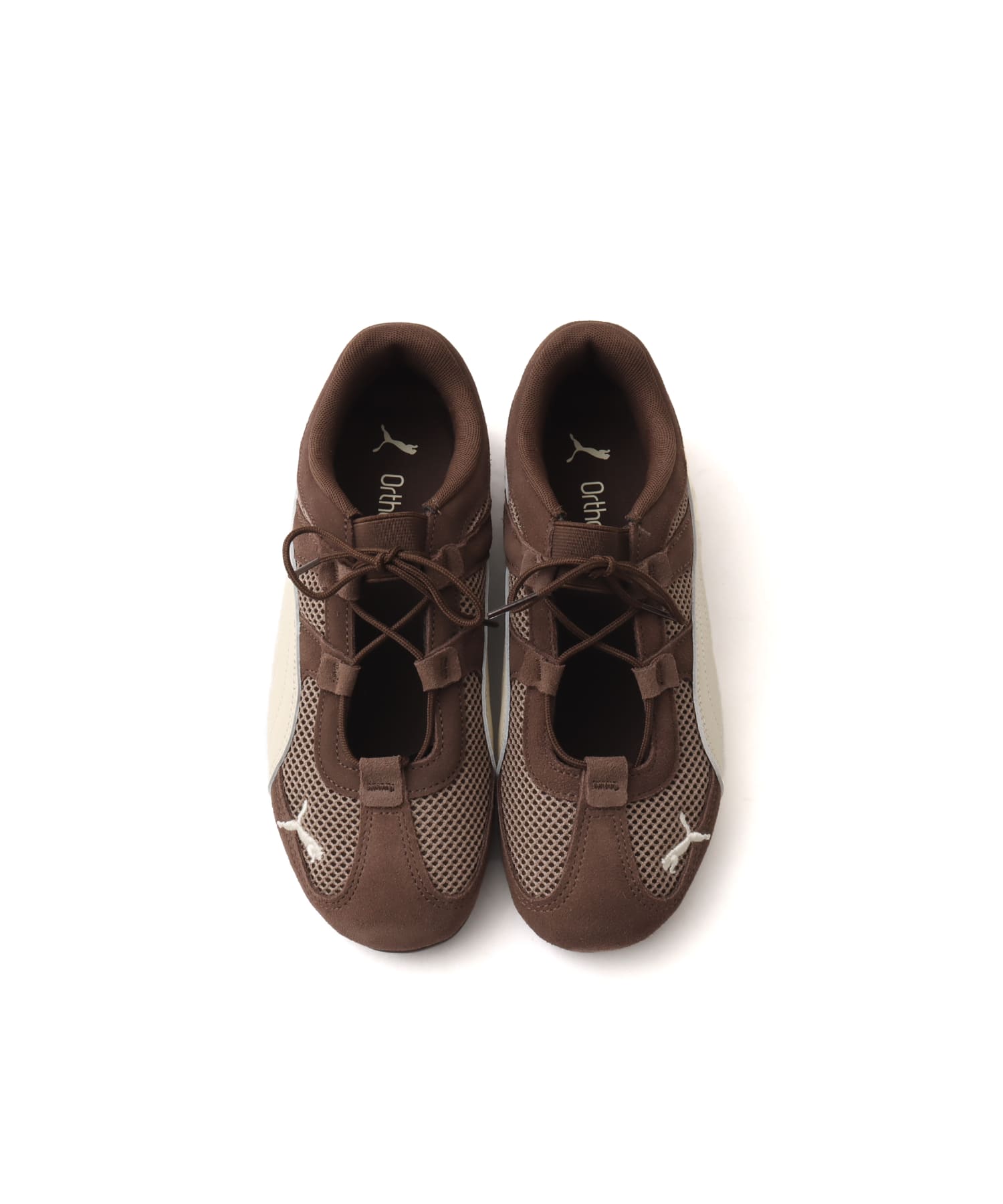 PUMA SPEEDCAT GO WNS CHOCOLATE-ALPINE SNOWの画像