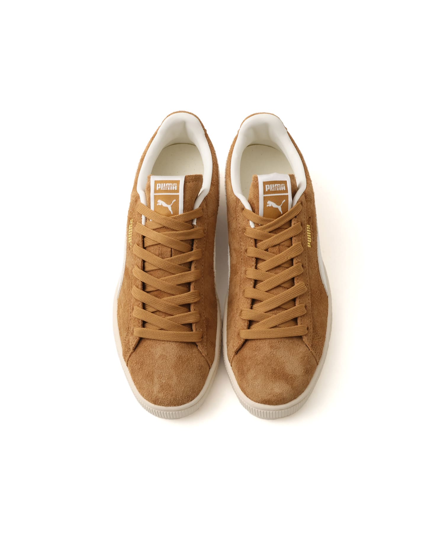 PUMA SUEDE チャールズエフステッド V HONEY BUTTER-PUMA WHITEの画像