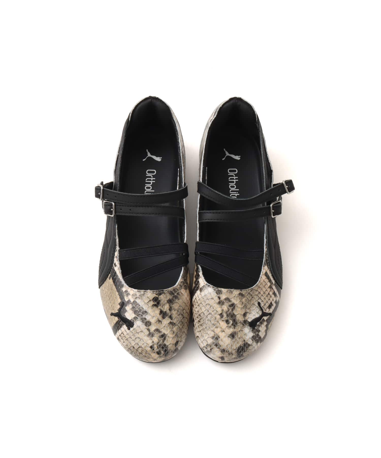 PUMA SPEEDCAT BALLET SNAKE WNS PUMA BLACK-VAPOR GRAYの画像