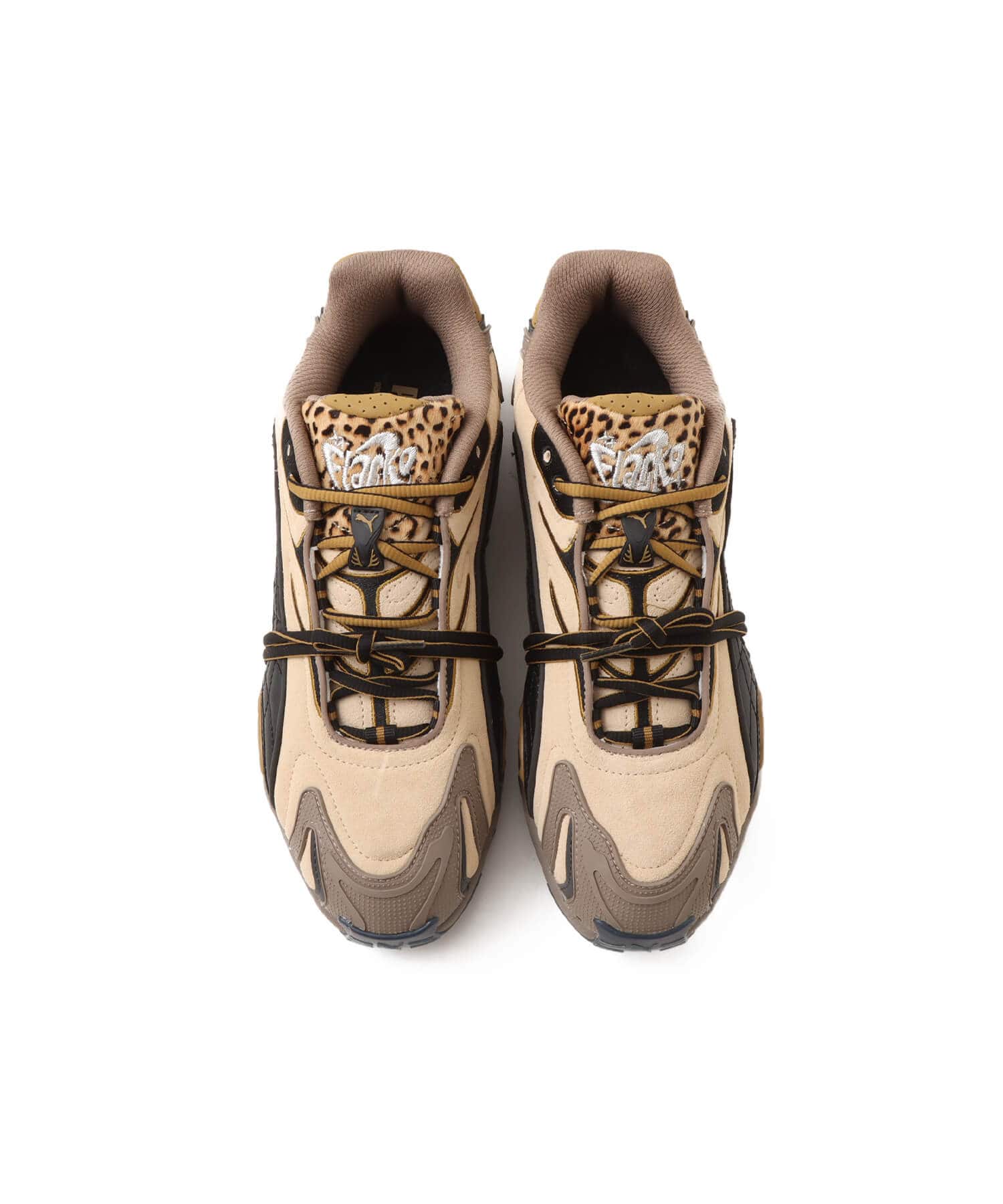 PUMA PUMA x A$AP ROCKY INHALE LEOPARD TOASTED ALMOND-PUMA BLACKの画像