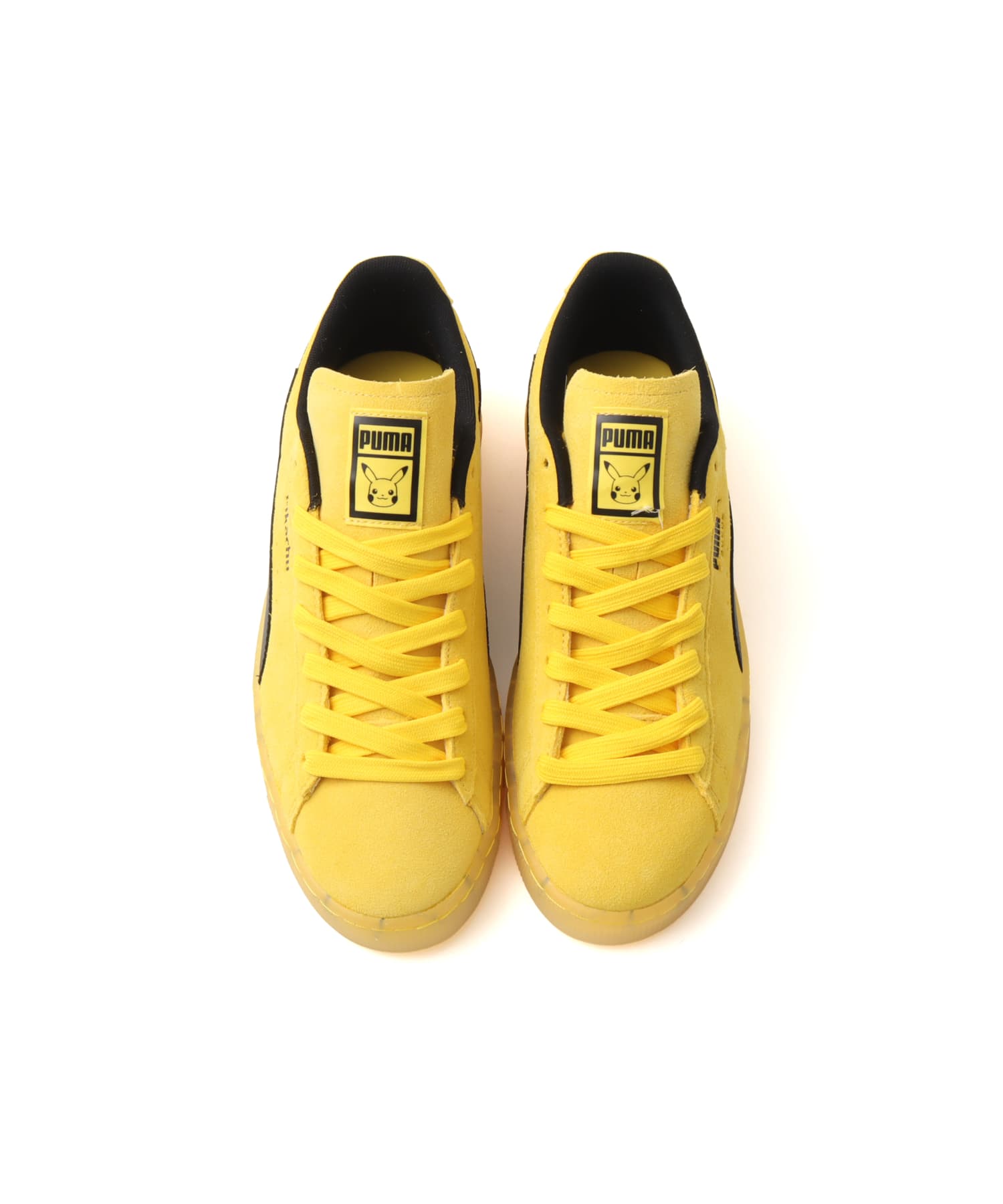 PUMA SUEDE PIKACHU ENERGIZING YELLOW-PUMA BLACKの画像