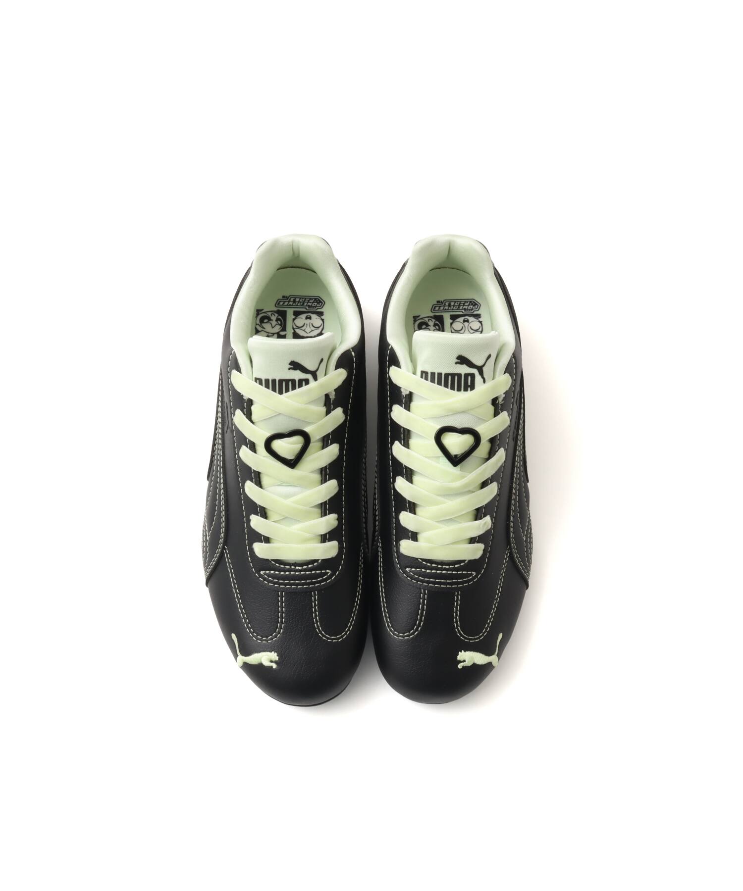 PUMA SPEEDCAT POWERPUFFGIRLS PUMA BLACK-PUMA SILVER-GREENの画像