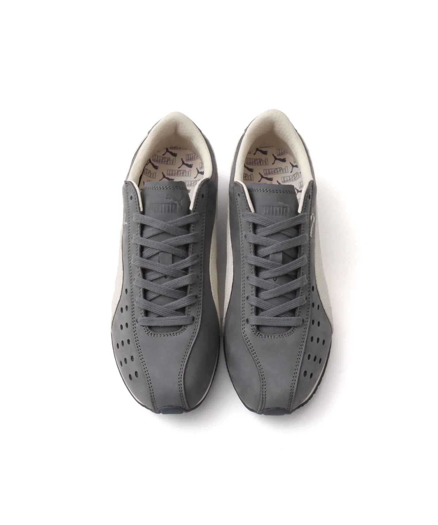 PUMA SPRINT NUBACK FLAT MEDIUM GRAY-ALPINE SNOWの画像