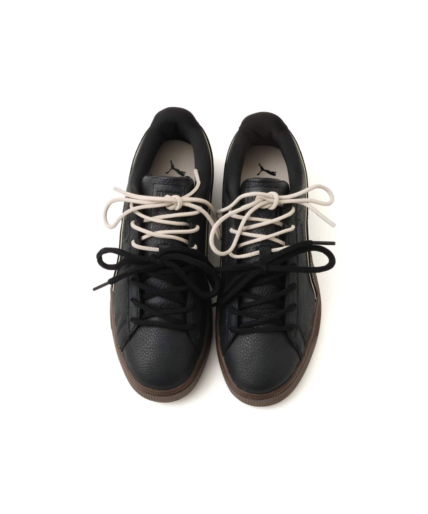 PUMA SUEDE BLOOM DRESS-UP WNS PUMA BLACK-CHOCOLATEの画像