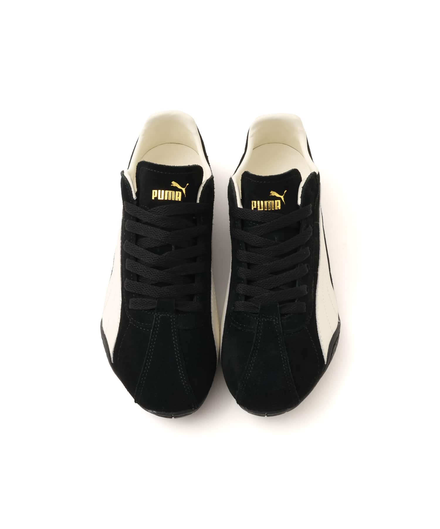 PUMA K-STREET MA SUEDE PUMA BLACK-WARM WHITEの画像
