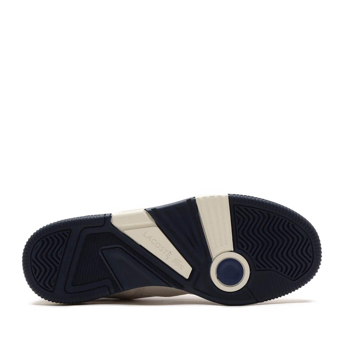 LACOSTE LINESHOT 124 1 SMA WHT/NVY 24SP-Iの画像