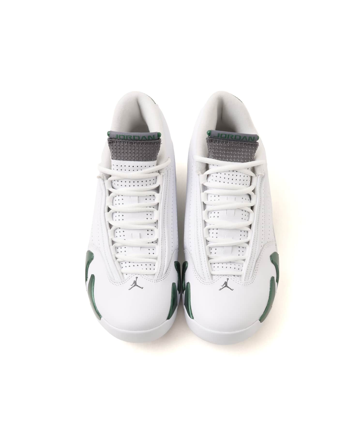 JORDAN BRAND AIR JORDAN 14 RETRO GORGE GREEN/LT GRAPHITE-WHITE-LT GRAPHITEの画像