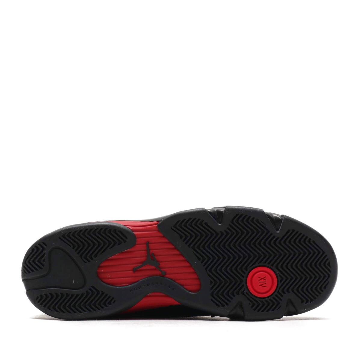 JORDAN BRAND AIR JORDAN 14 RETRO BG  BLACK/VARSITY RED-BLACKの画像