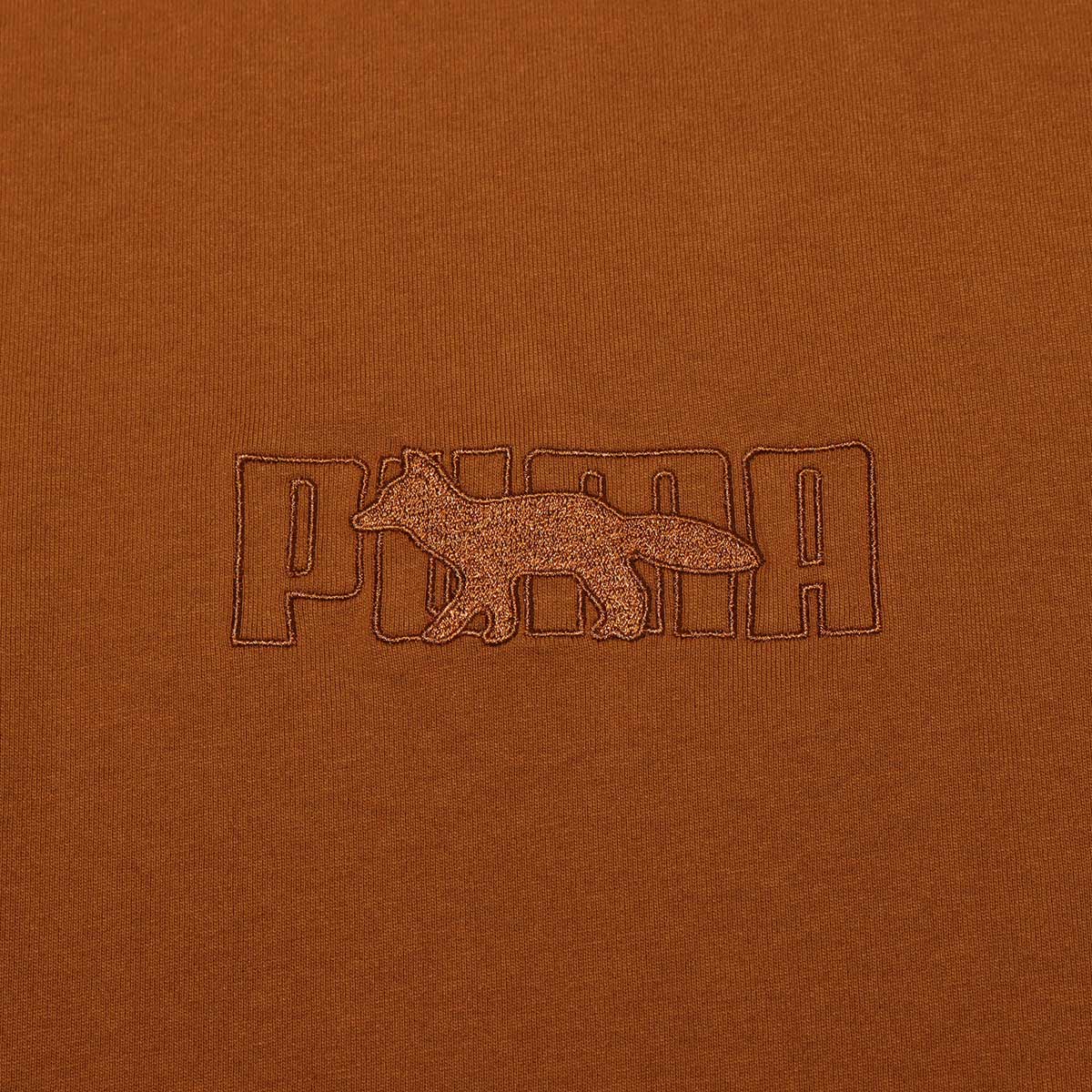 送料無料 新作 Maison Kitsune Pumaコラボ オーバーサイズtシャツ 人気no 1 本体 Crabsky Com