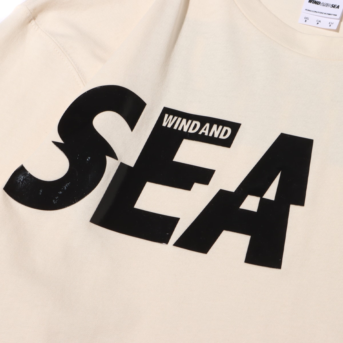 Lサイズ　WIND AND SEA × PUMA コラボTシャツ