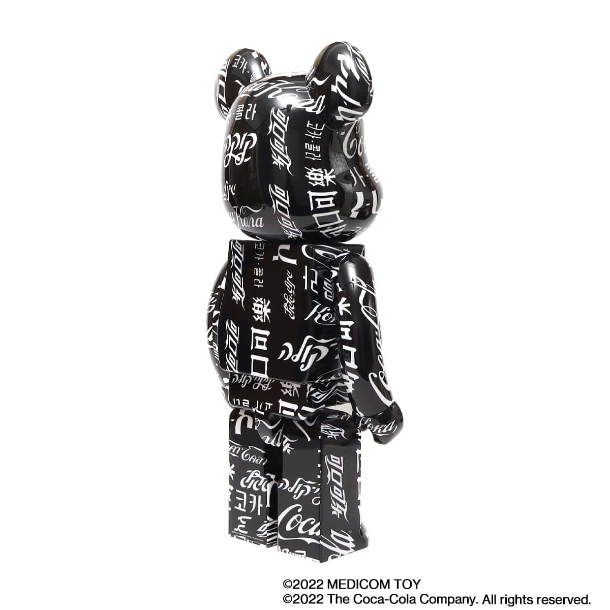 BE@RBRICK atmos Coca Cola CLEAR RED 1000