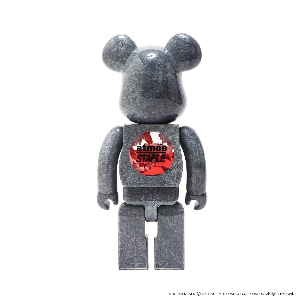 BE@RBRICK × atmos × STAPLE  100％ & 400％