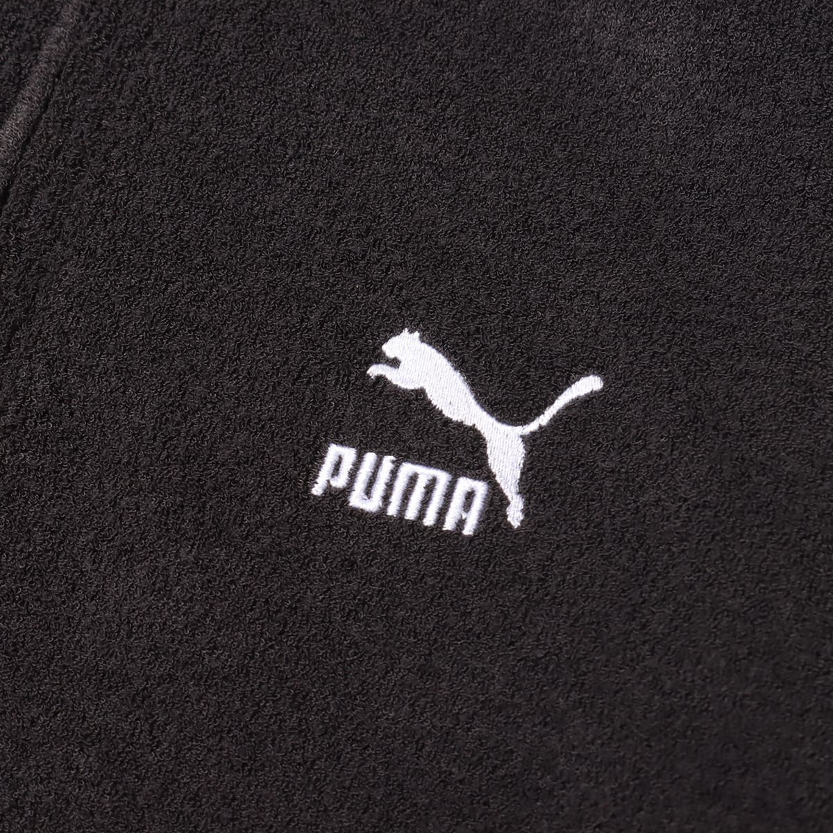 PUMA CLASSICS FLEECE HALF ZIP PUMA BLACK 23FA-Iの画像