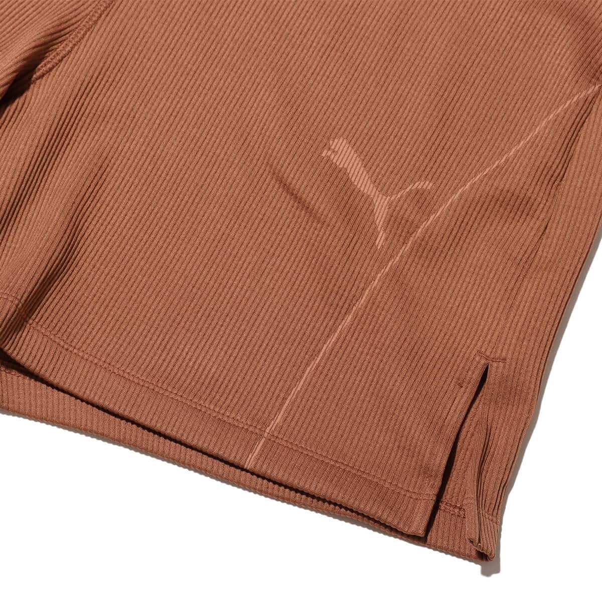PUMA DARE TO MUTED MOTION FLARED SH BROWN MUSHROOM の画像