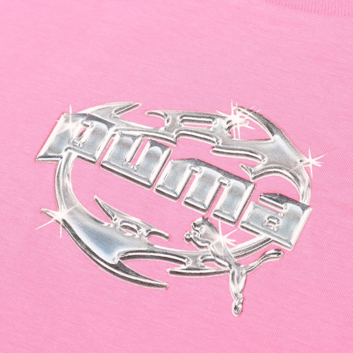 PUMA GRAPHICS HYPER GIRL BABY TEE FAST PINK の画像