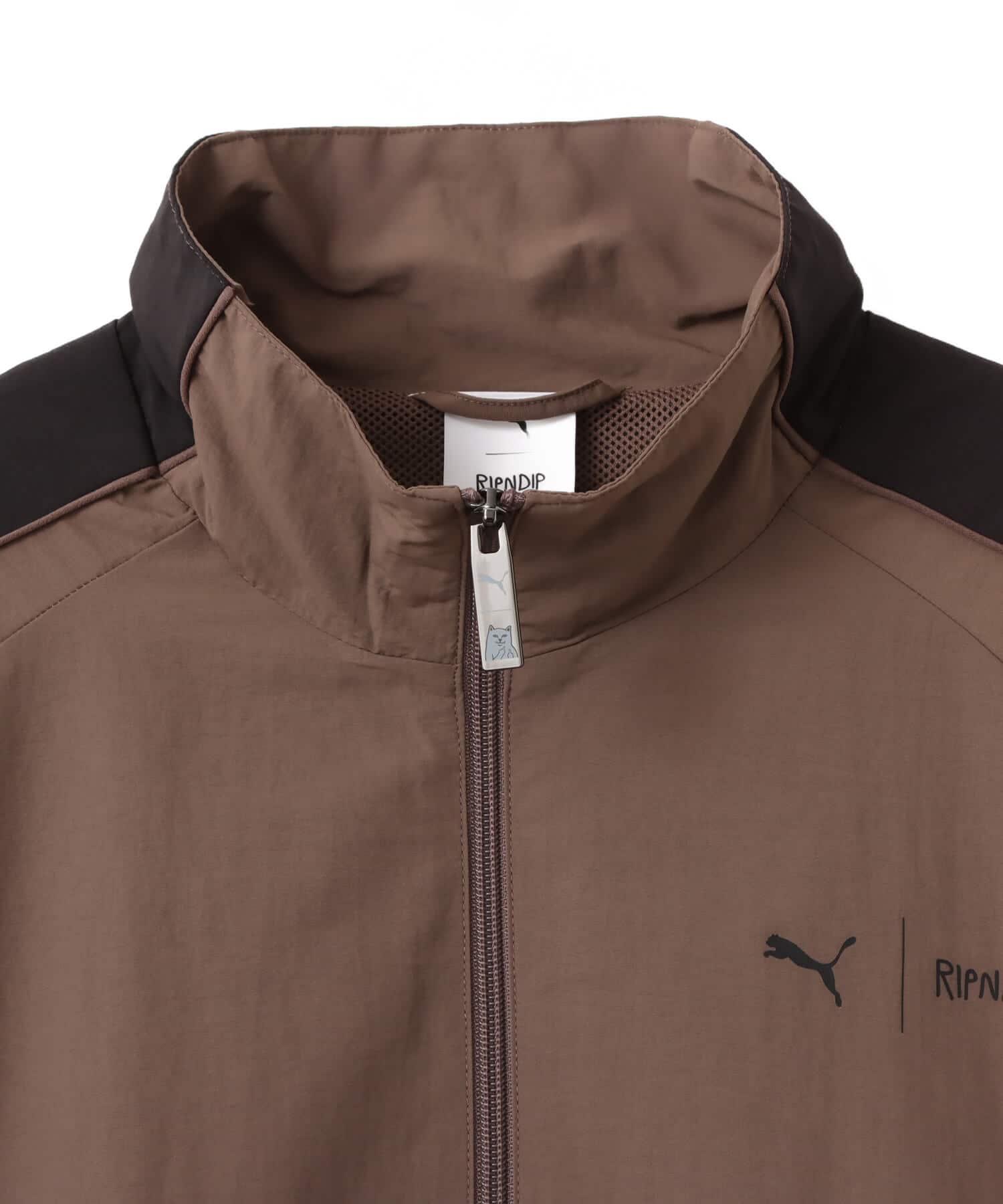 PUMA PUMA x RIPNDIP T7 OVERSIZED TRACK JACKET WV FLAT BRONZEの画像