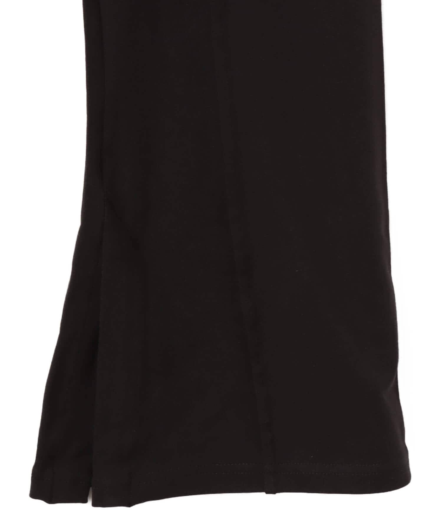PUMA PUMA x ROSE SLIM PINTUCK FLARED LEGGINGS PUMA BLACKの画像