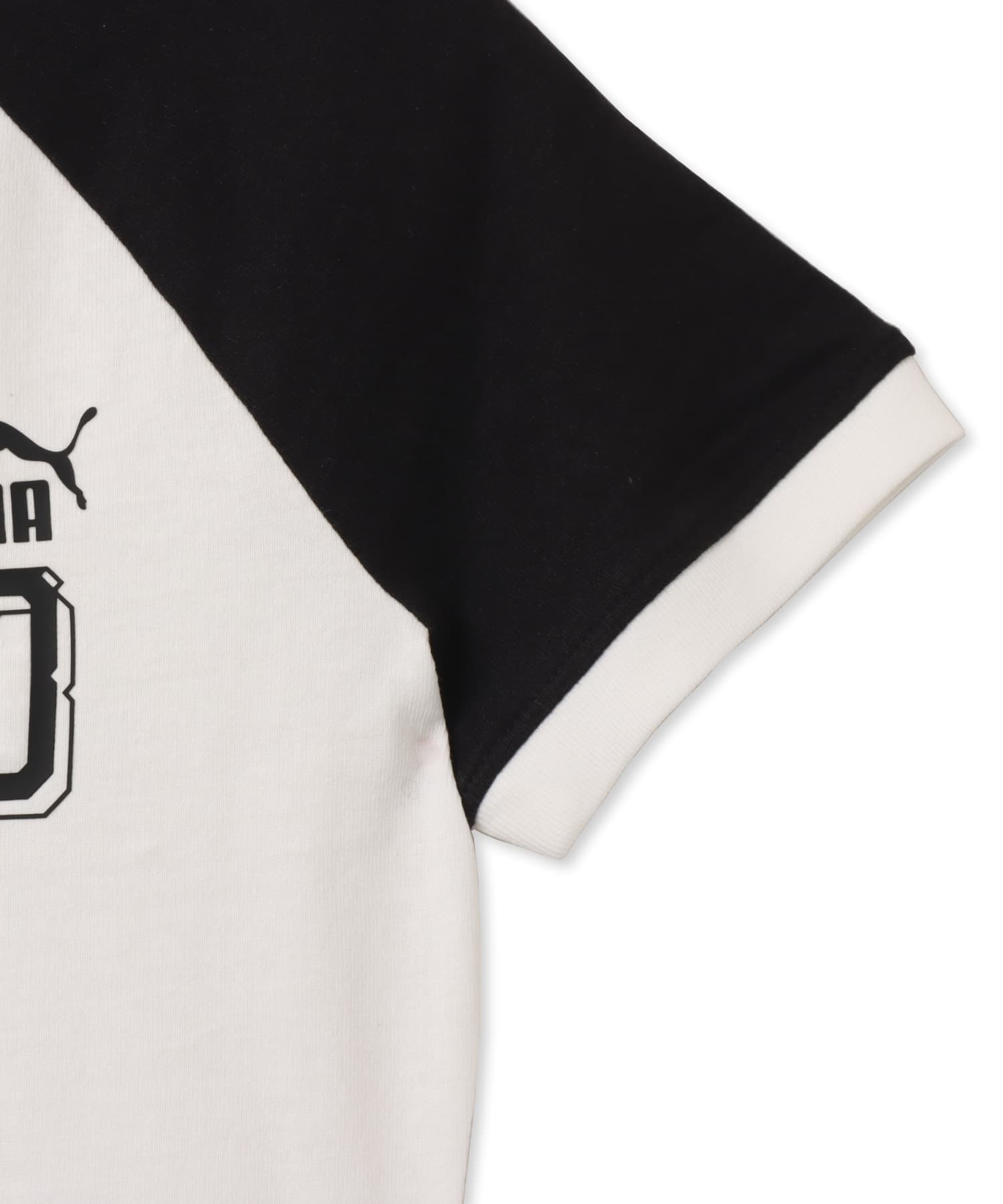 PUMA FUTURE.PUMA.ARCHIVE SLIM SHORT RINGER TEE PUMA WHITEの画像