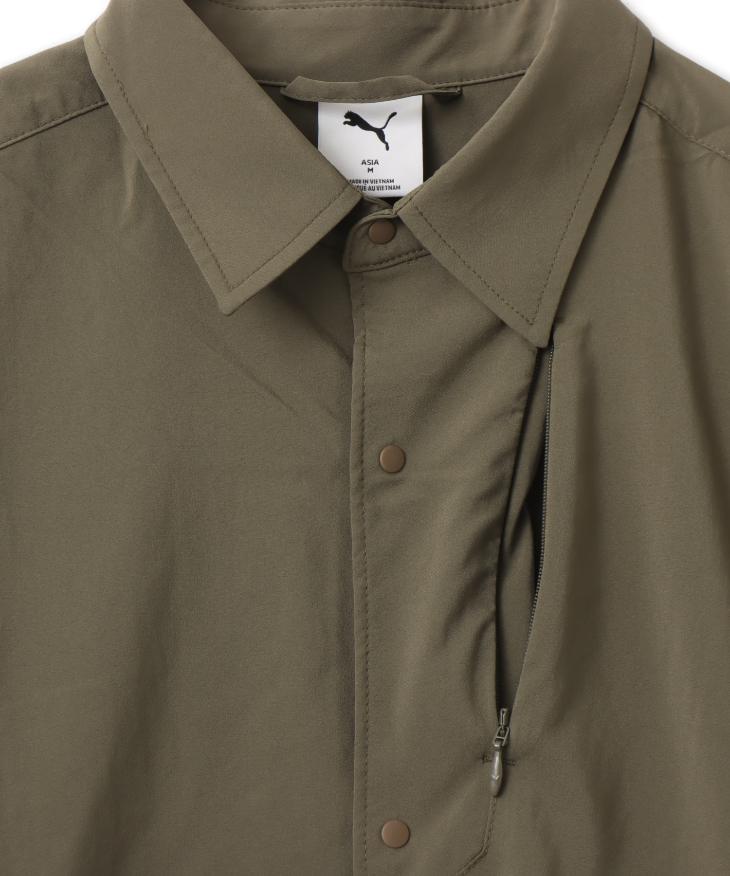 PUMA OVERSIZED LS SHIRT LODEN GREENの画像