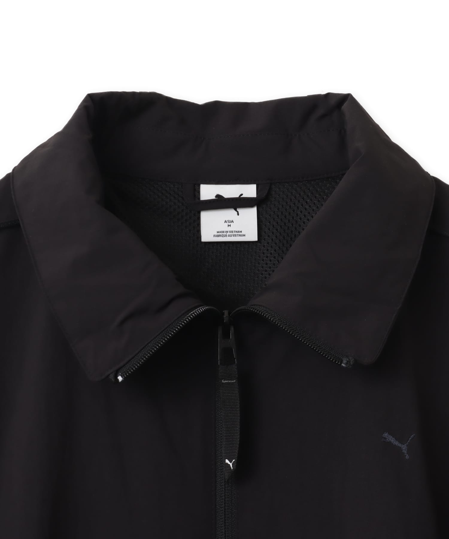 PUMA STAND COLLAR JACKET PUMA BLACKの画像