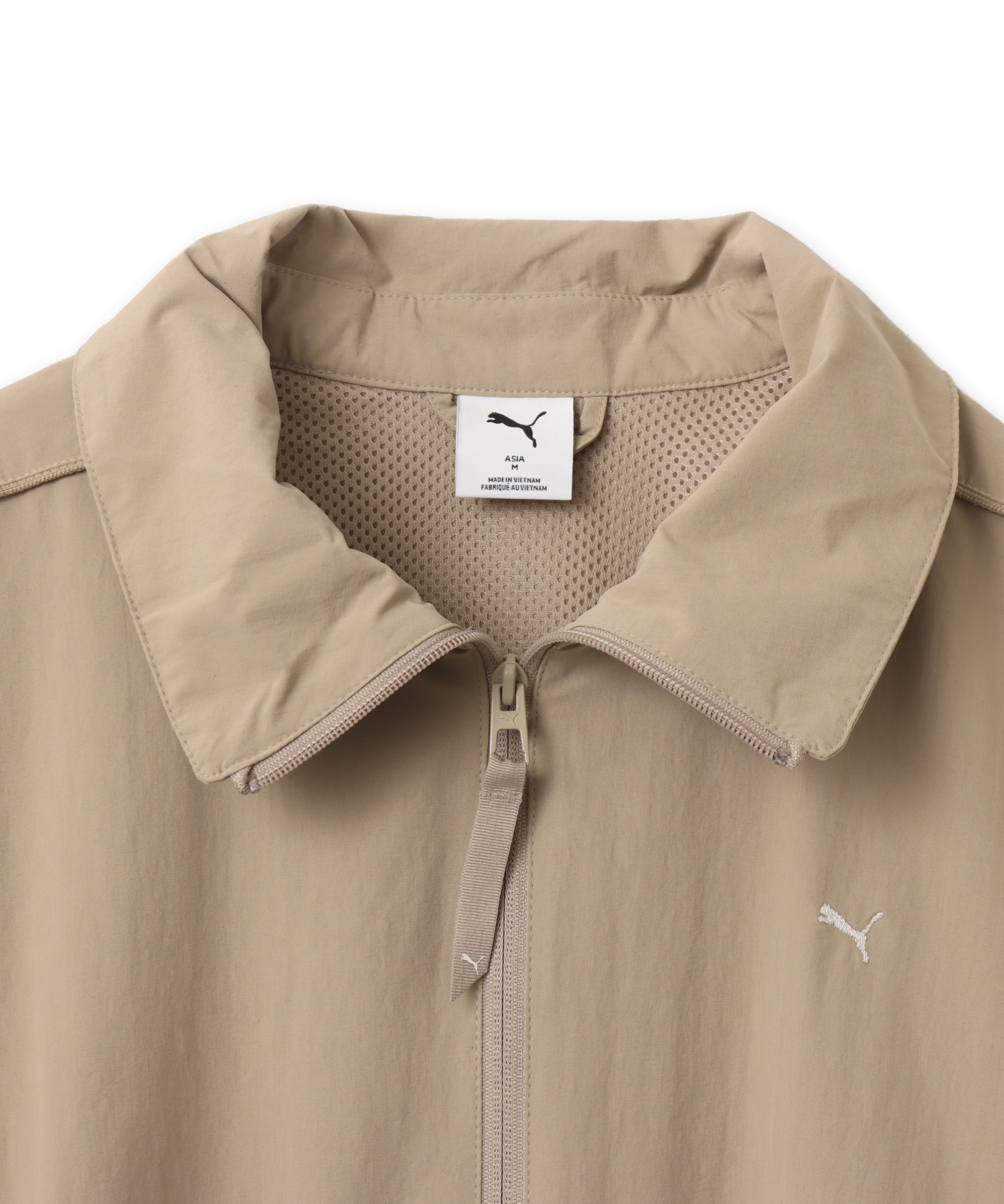 PUMA STAND COLLAR JACKET ICE COFFEEの画像