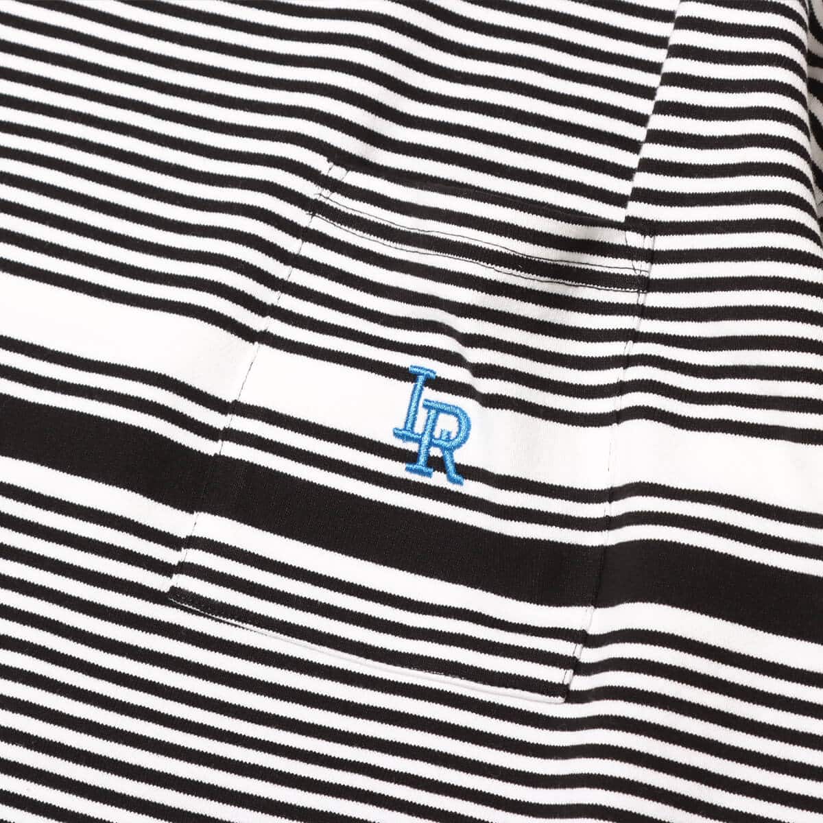 LIBERAIDERS MULTI STRIPE L/S TEE BLACK 24SP-Iの画像