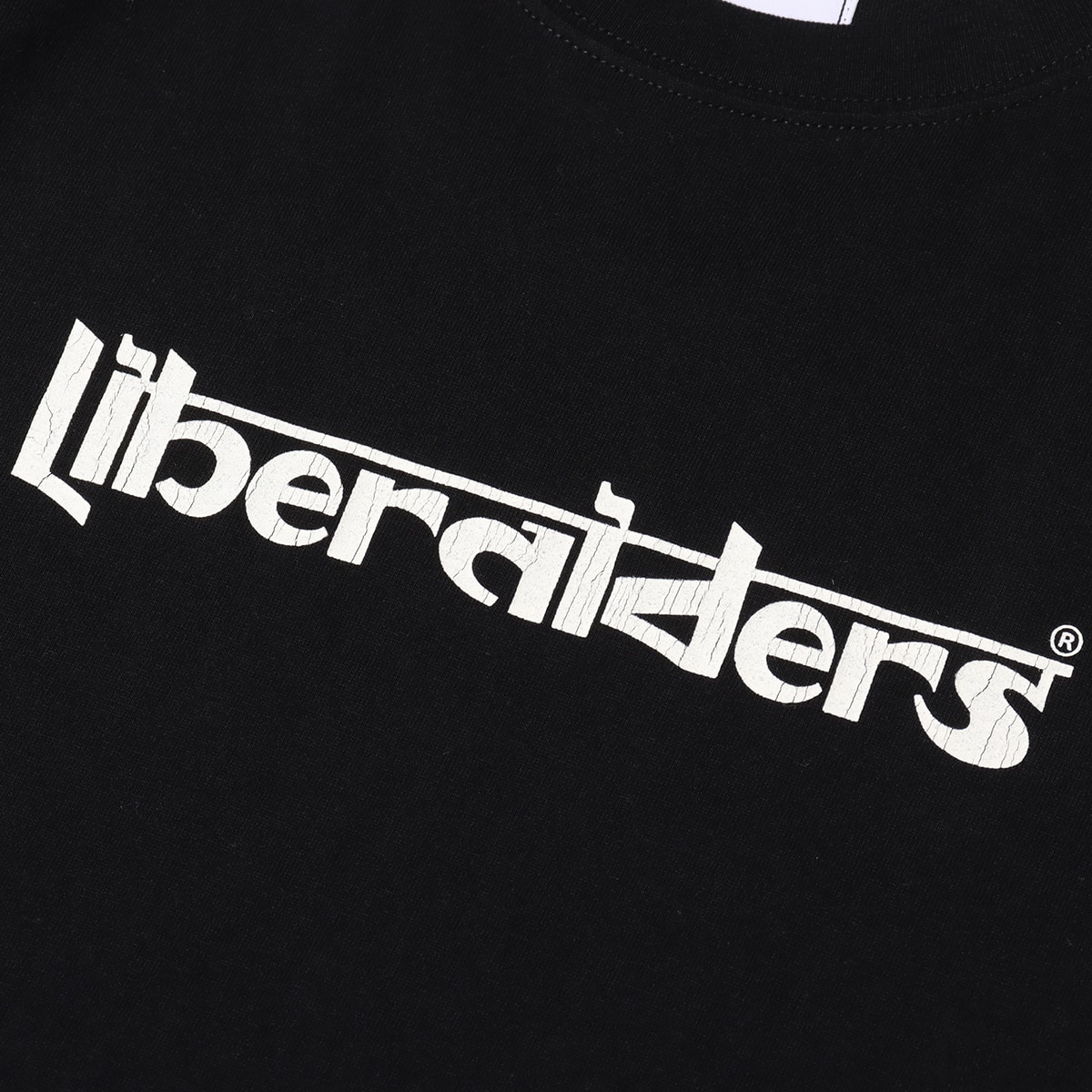 LIBERAIDERS BENGAL LOGO TEE BLACK の画像