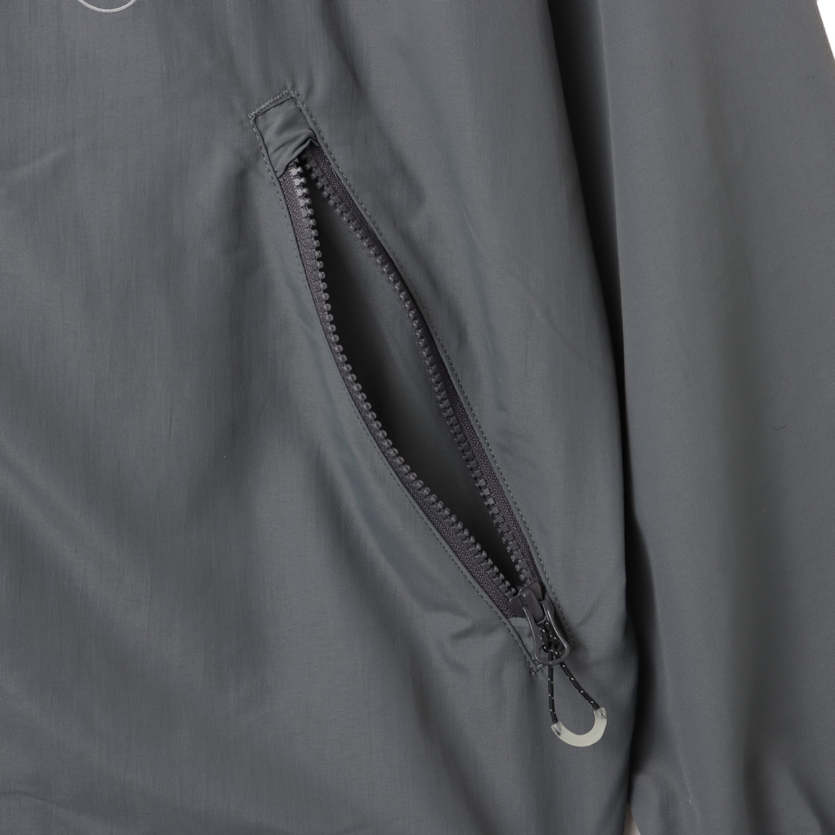 LIBERAIDERS SUPPLEX NYLON WINDBREAKER GRAYの画像